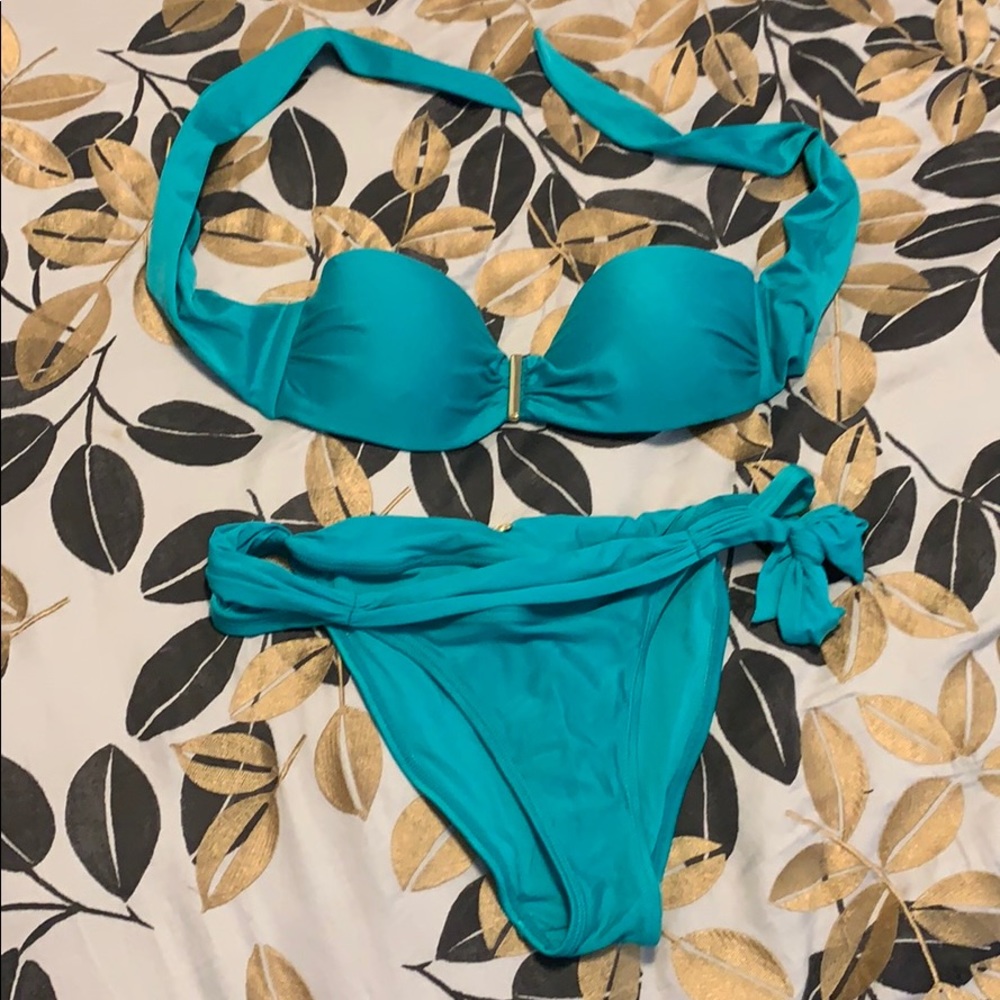 Turquoise bikini